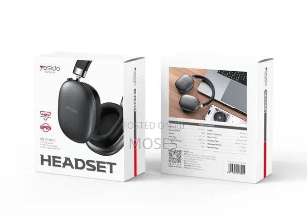 Yesido EP05 Wireless Bluetooth Headphones - 1