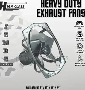 HighClass Heavy Duty Exhaust Fan 18"