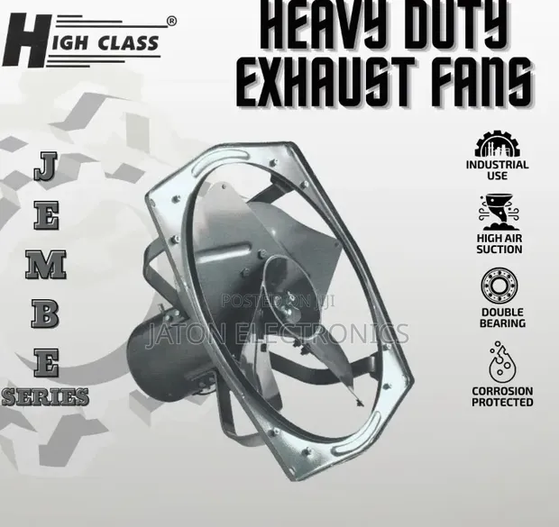 HighClass Heavy Duty Exhaust Fan FAC60 - 24" - 1