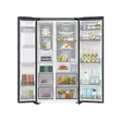 Samsung RS80F65J3FUT Friji la Side by Side 634L Nyeusi - 2
