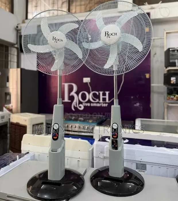 Roch Rechargeable Floor Fan 18" with Remote Control - 1