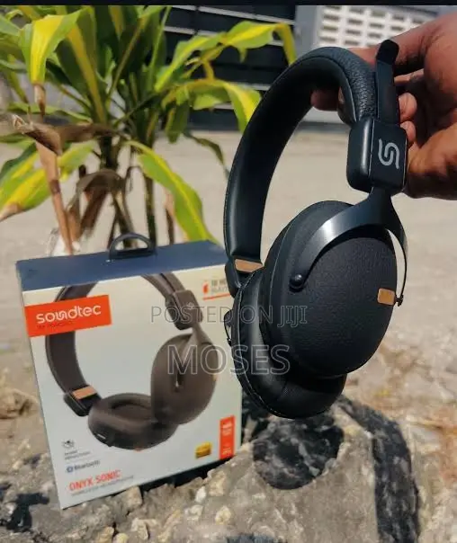 Soundtec by Porodo Onyx Sonic Wireless Headphones - 1