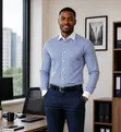 Daniel Alaves Premium Lapel Collar Shirt - 5