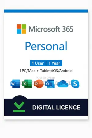Microsoft 365 for One Person with 1TB Cloud Storage