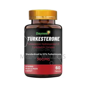 Daynee Turkesterone 500mg Supplement (60 Capsules)