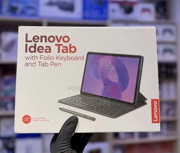 Lenovo IdeaTab Mpya 128GB Gray na Kebo na Kalamu - 1