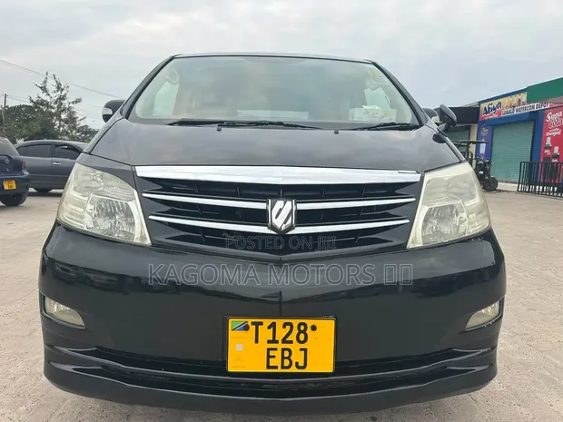 Toyota Alphard 2007 Black - 1