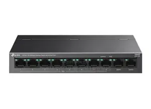 TP-Link LS110P 10-Port 10/100Mbps Desktop Switch with 8 PoE+