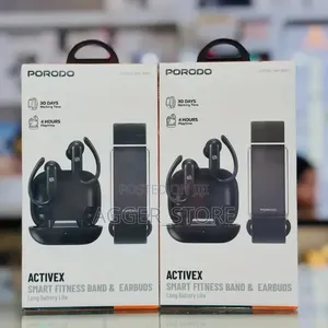 Porodo ActiveX 2-in-1 Kifuatiliaji cha Siha na Vipokezi