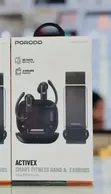 Porodo ActiveX 2-in-1 Kifuatiliaji cha Siha na Vipokezi - 2
