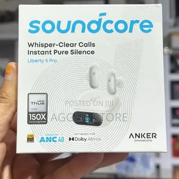 Soundcore Liberty 5 Pro True Wireless Noise-Cancelling Earbuds - 1