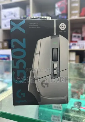 Logitech G502 X Gaming Mouse with HERO Sensor
