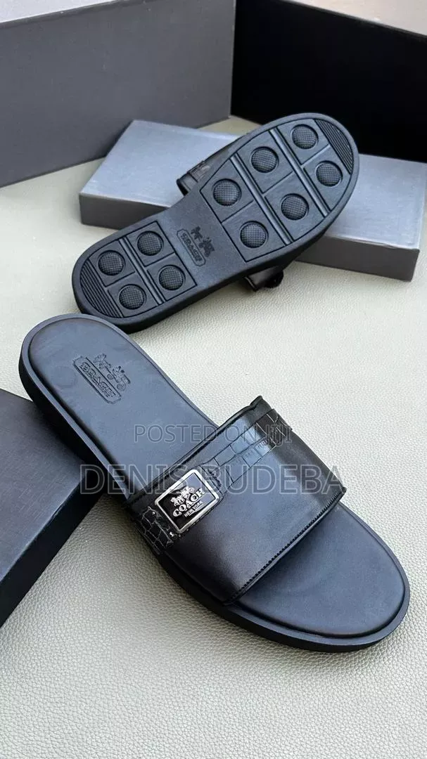 Genuine Leather Casual Sandals - 1