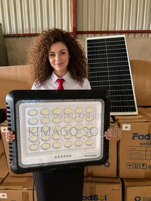 Solar Floodlight 5000W - Commercial, Farm, Parking