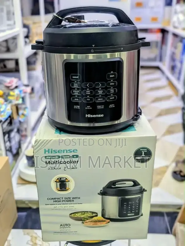 Hisense Electric Pressure Cooker 6L - 1