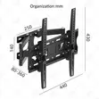 Universal Rotatable TV Wall Mount (32-90 inch) - 1