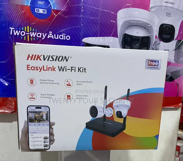 Hikvision EasyLink Wireless Camera Kit - 1