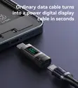 Yesido USB-C to USB-C Power Display Adapter, 100W - 2