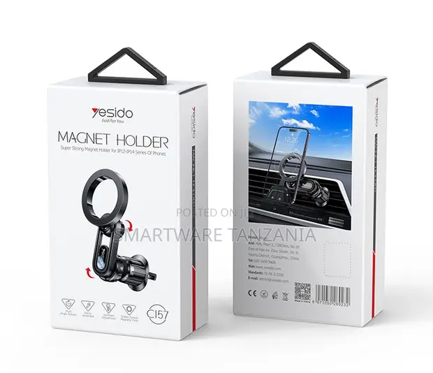 Yesido Magnetic Phone Holder for iPhone 12-14 Series - 1