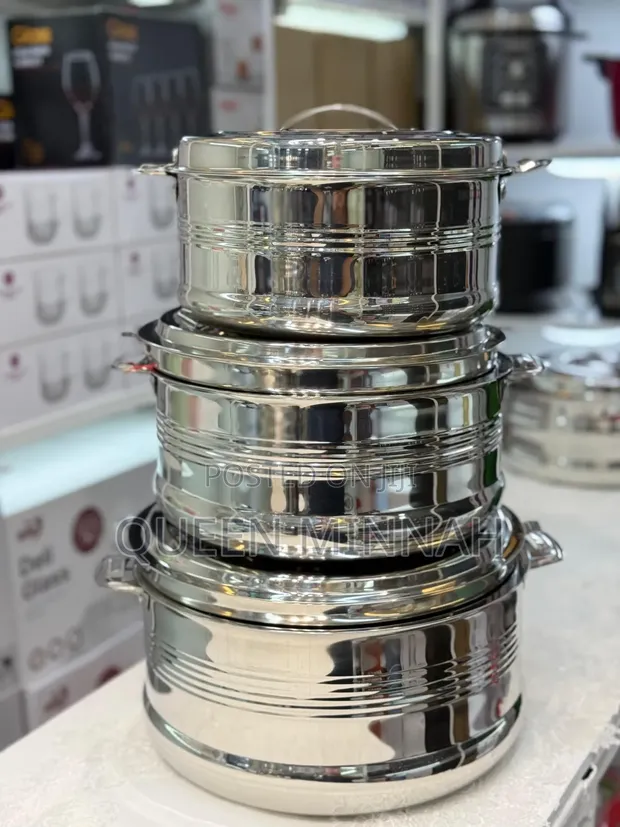 Stainless Steel Food Warmer / Hotpot (Big 3kg) - 1