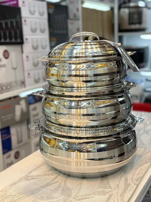 Stainless Steel Hot Pot/Casserole Set - 1