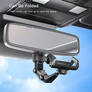 Yesido Adjustable Rearview Mirror Phone Holder
