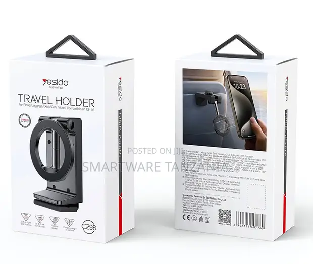 Yesido 360-Degree Wireless AI Follow Camera Holder - 1