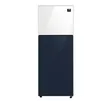 Samsung 348L Bespoke Refrigerator White Navy Glass - 1