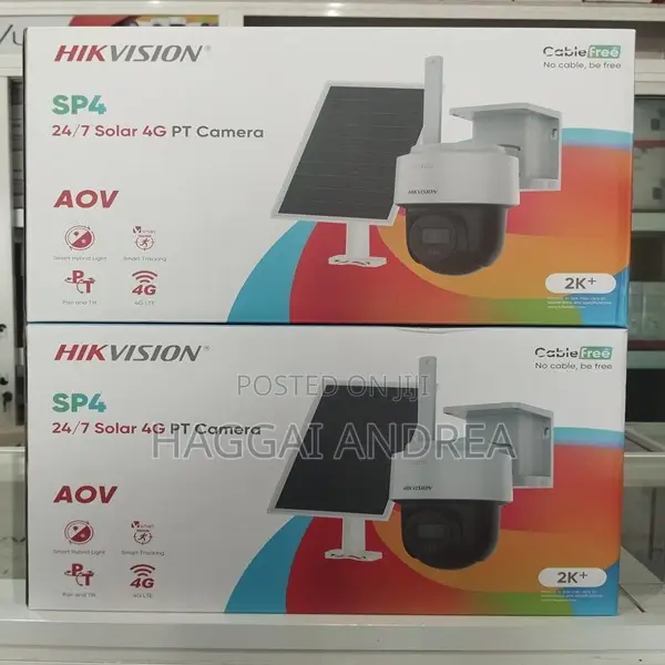 Hikvision DS-2CFSP4/4G Kamera ya Solar 4G PT ya 4MP - 1