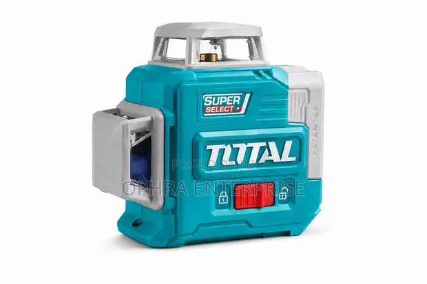 Total Cordless 3D Green Laser Level 0-35m - 1