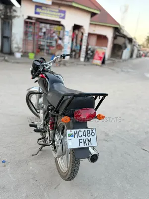 Haojue HJ125-18 Mpya 2022 Nyeusi
