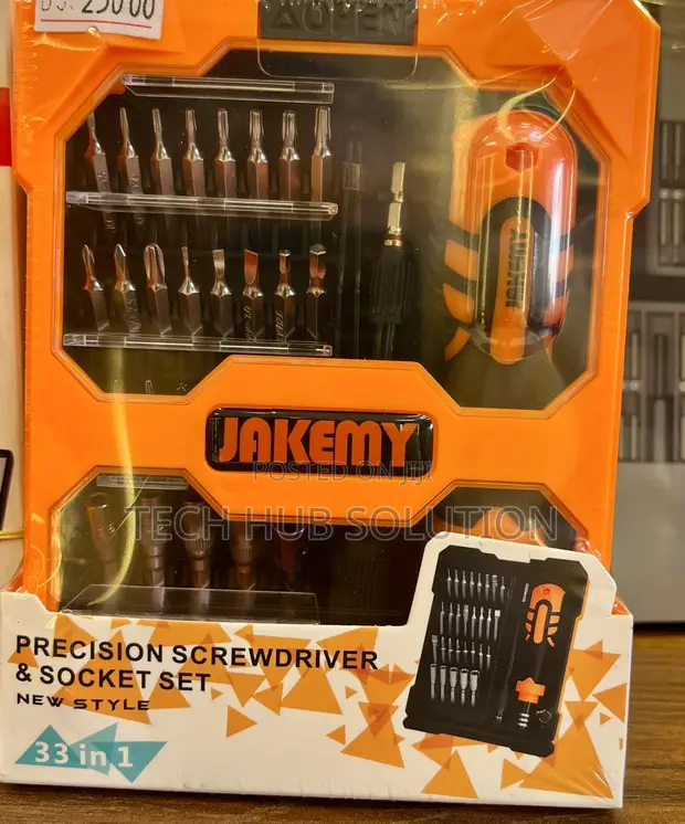Jakemy 33-in-1 Precision Screwdriver Socket Set - 1