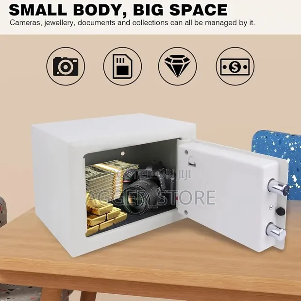 Digital Steel Security Safe Box - 1