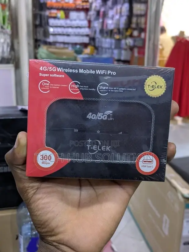 T-Elek 4G/5G Wireless Mobile Wi-Fi Pro Router - 1
