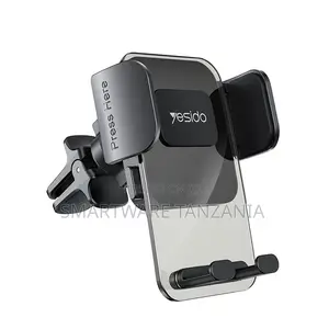 Yesido Car Holder Air Vent Bracket ya Simu ya Uwazi