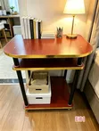 Multi-Tier Bedside Table/Storage Cart - 1