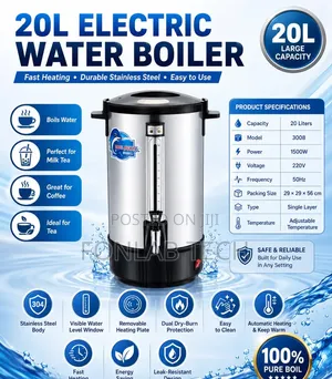 FONLAB TECH 20L Electric Water Boiler