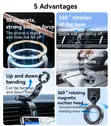 Yesido Magnetic Phone Holder with Suction Cup Arm - Adjustable - 2
