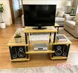Wood TV Showcase - Brand New - 5