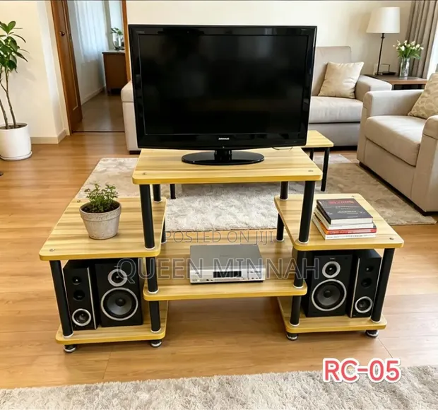 RC-05 Multi-Tier Media Console and TV Stand - 1