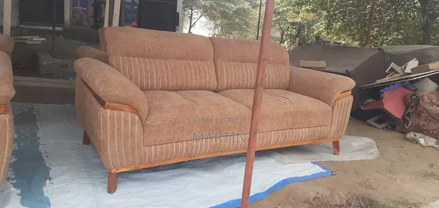 Brand New Wood-Mode Corner Sofa - 1