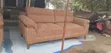 Brand New Wood-Mode Corner Sofa - 1