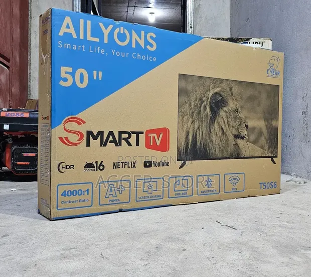 Ailyons T50S6 50-Inch Smart TV - 1