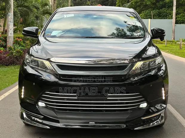 Toyota Harrier 2016 Black - 1