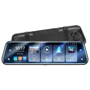 10.1" Touchscreen Dash Camera with Android Auto & CarPlay