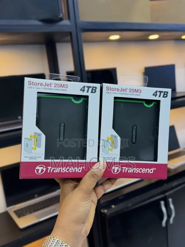 Transcend StoreJet 25M3 4TB External Hard Drive - 1