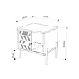 Dionysos Nightstand - Hitit Wood Finish - 4