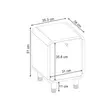 Doro Nightstand Sepet - 5