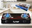 Alitop Home Cooking Gas Stove – 2 Burners - 1