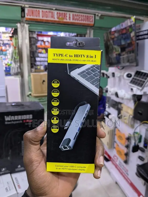 8-in-1 USB Type-C Multifunction Adapter - 1